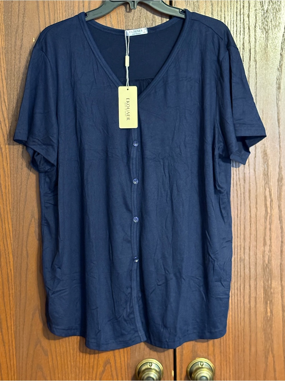 Ekouaer Navy blue set- 2XL